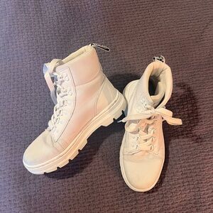 Dr. Martens White Combat Boots